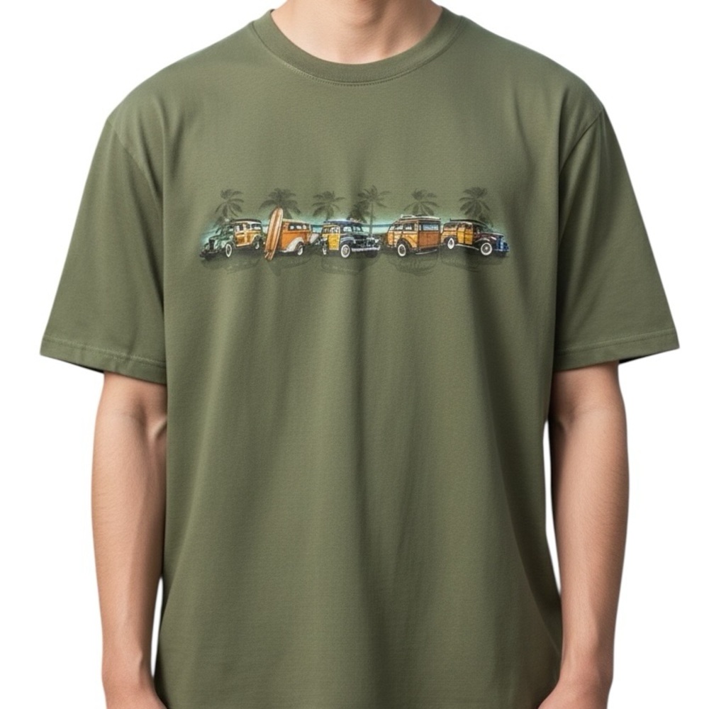 No Bad Days' Graphic Tee Short Sleeve T-Shirt Size XL Cotton Crew Neck Surf